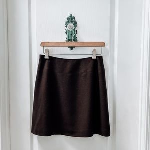 Vintage Express Petite A-lined Wool Blend Lined Skirt Size 7/8 Petite